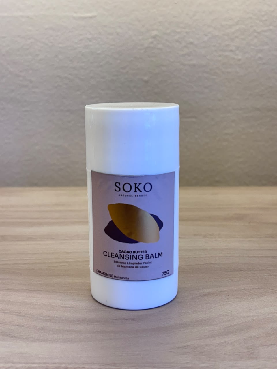Balsamo limpiador facial de cacao stick