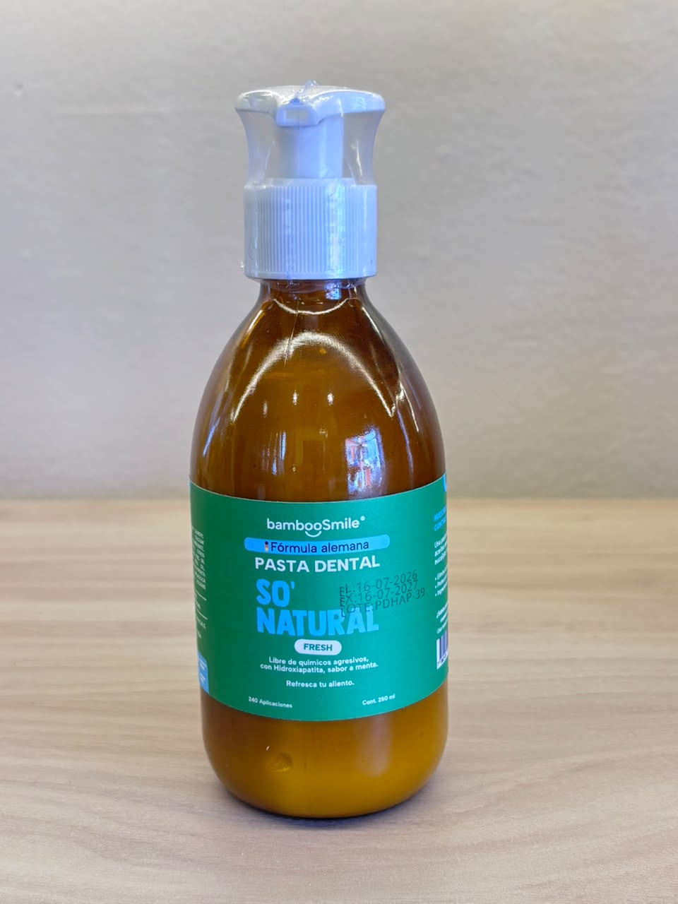 Pasta dental natural fresh HaP