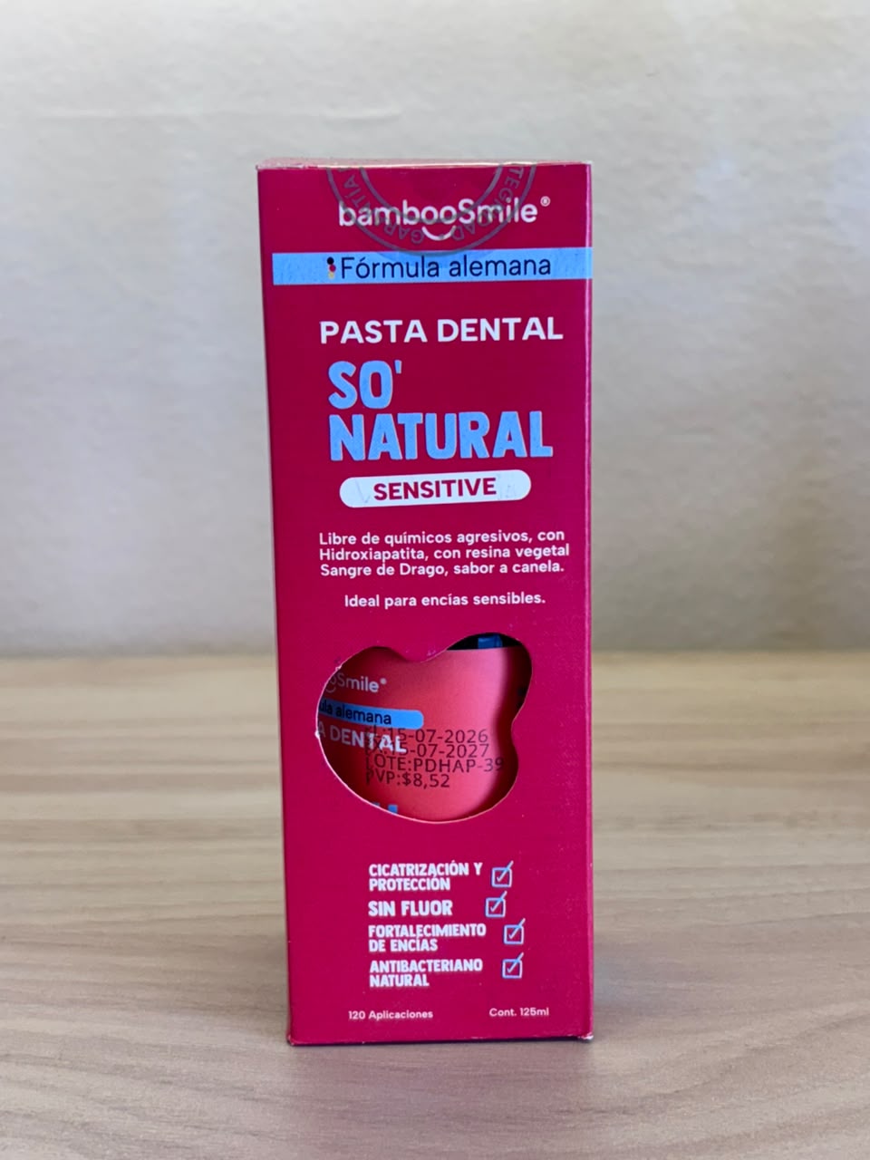 Pasta dental natural sensitive HaP