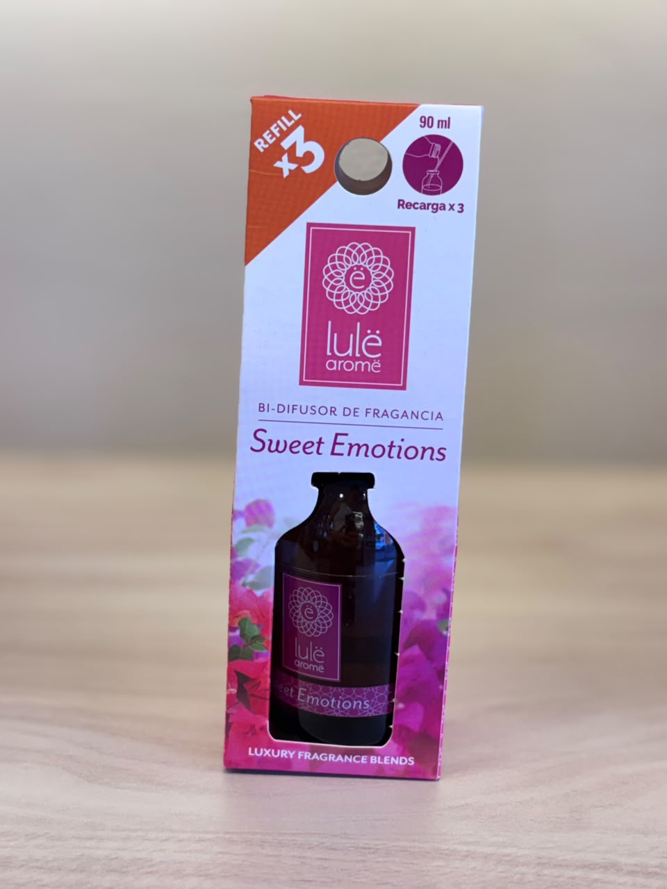Refill X3 Bi-difusor Frag Lulë - Emotions