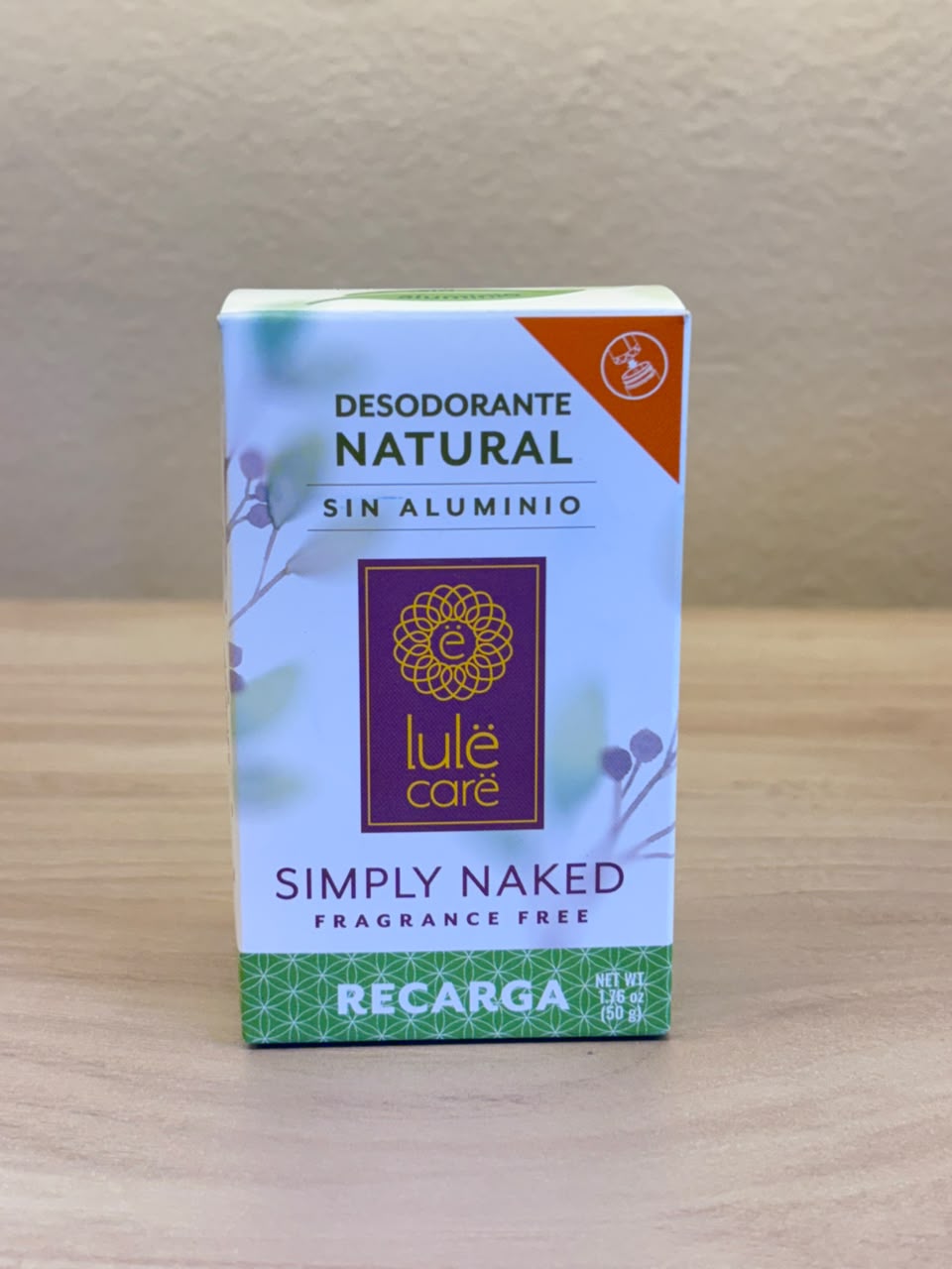 Refill Desodorante Lulë Carë Naked Sin-frag
