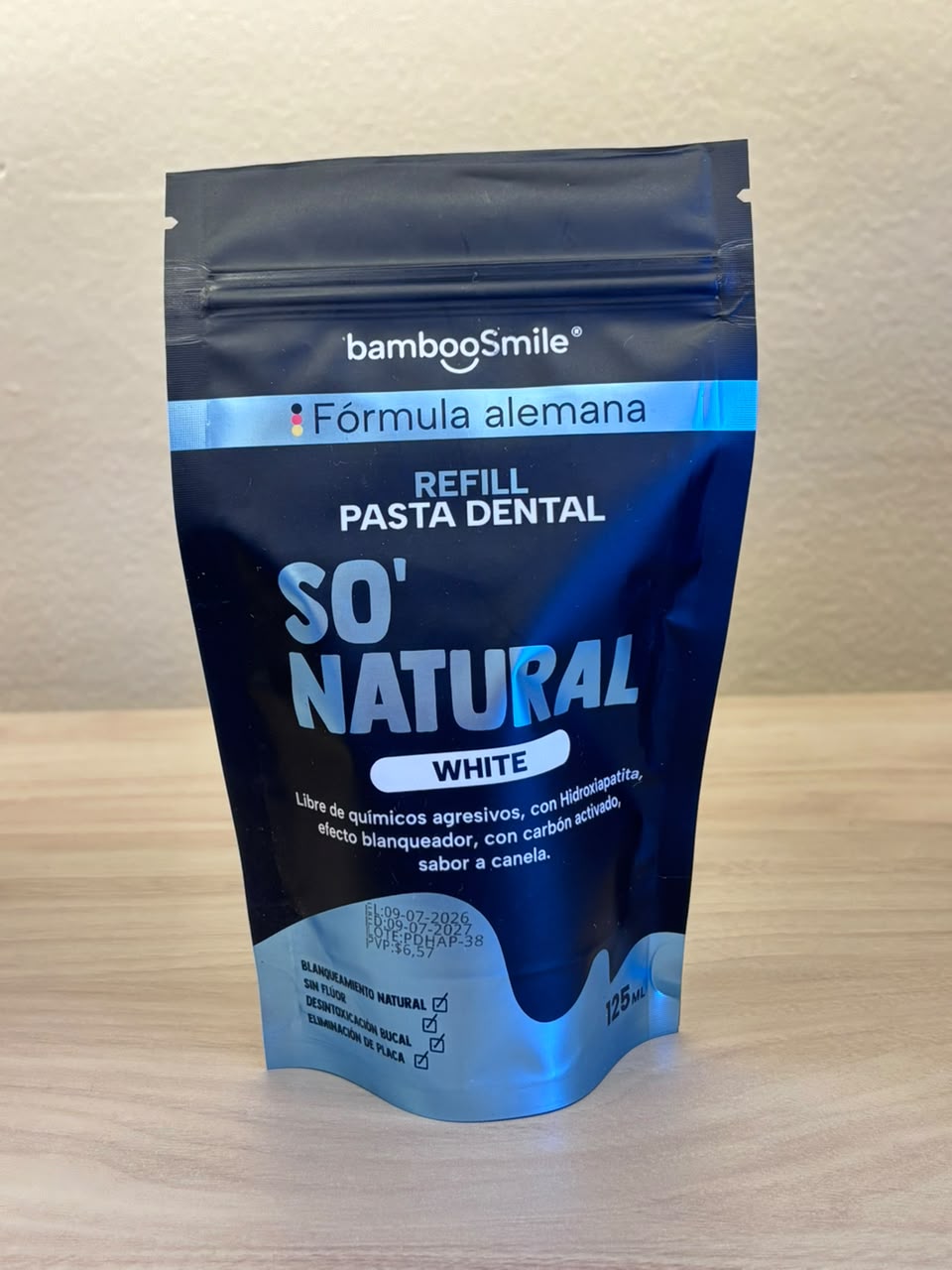 Refill Pasta Dental Natural White HaP
